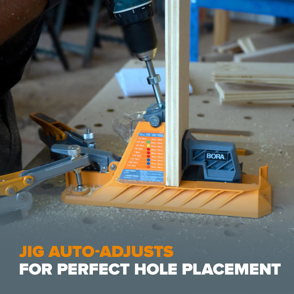 BORA BR-A170201 AUTOMATIC POCKET HOLE JIG - Image 3