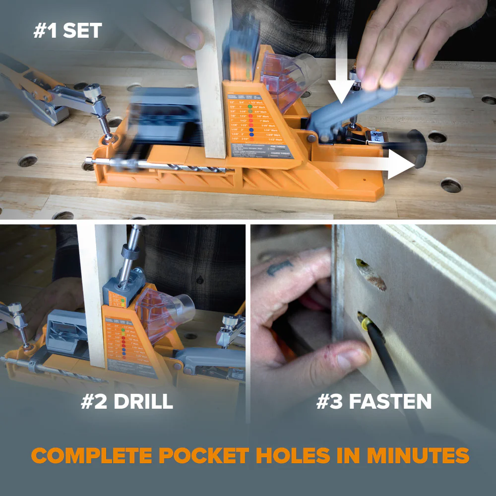 BORA BR-A170201 AUTOMATIC POCKET HOLE JIG - Image 5