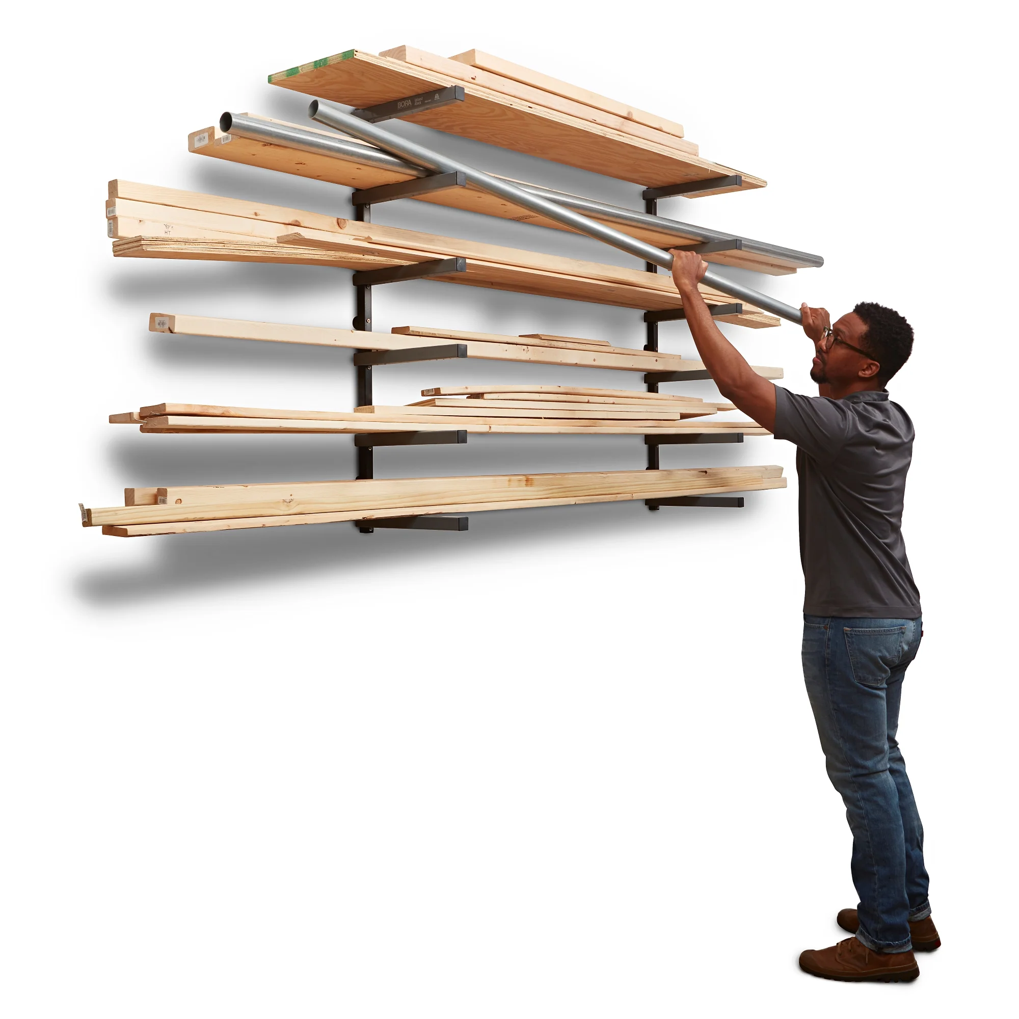 BORA PBR-006B 6-TIER WALL STORAGE RACK - Image 3