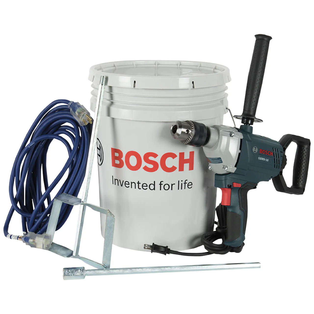 BOSCH GBM9-16B 5/8 in. Mud Mixer with Bucket Combo - Image 6
