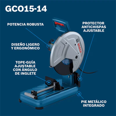 Bosch GCO15-14 15Amp, 14 Inches Metal Cut Off Chop Saw - Image 13