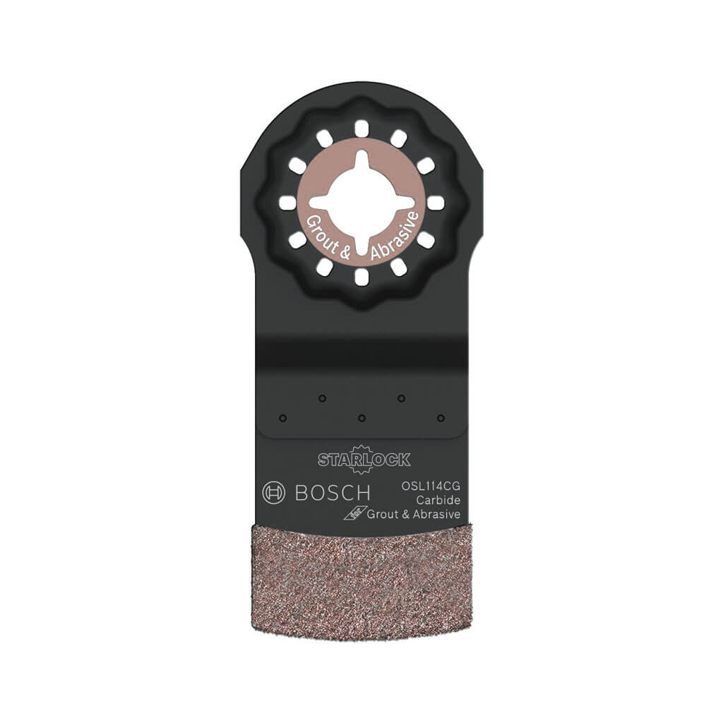 BOSCH OSL114CG 1-1/4 in. STARLOCK Carbide Grit Grout and Tile Grinding Oscillating Multi-Tool Saw Bl
