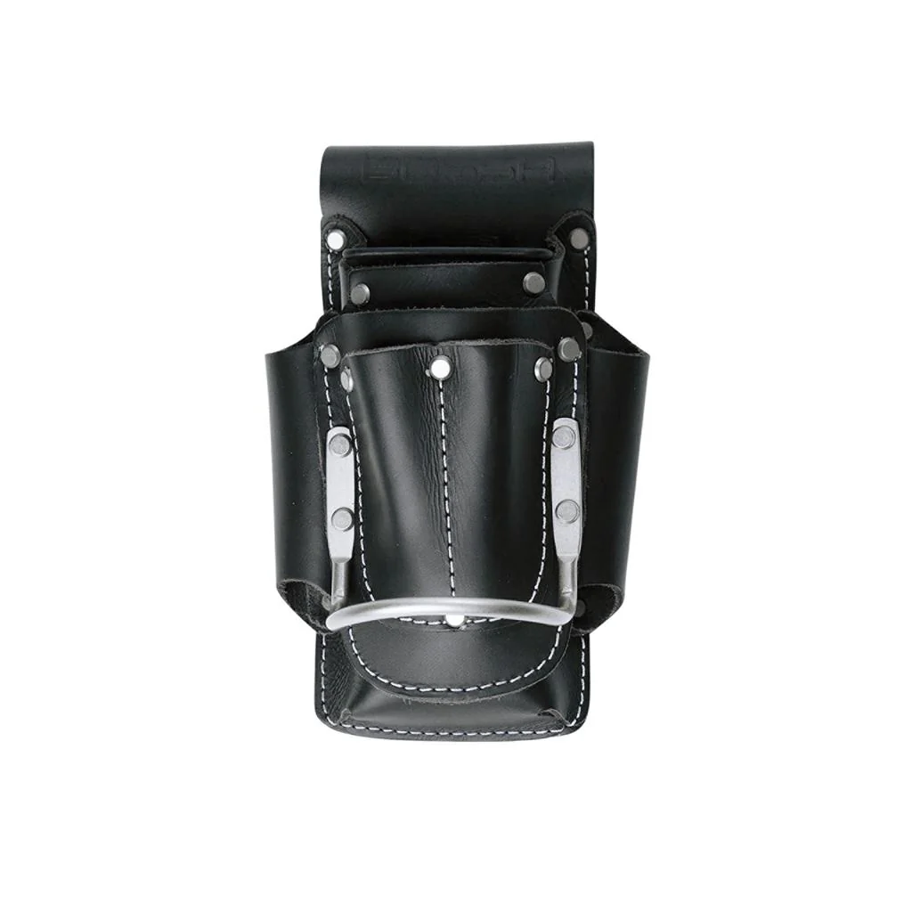Bossa Top Grain Leather 7-In-1 Tool Holder Pouch with Hammer Loop