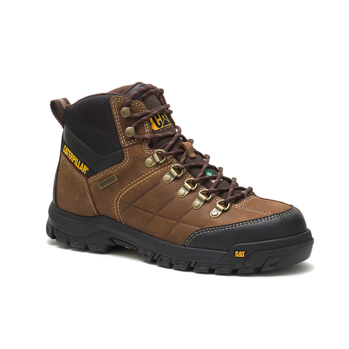Cat Threshold Waterproof Steel Toe Work Boots - Image 3
