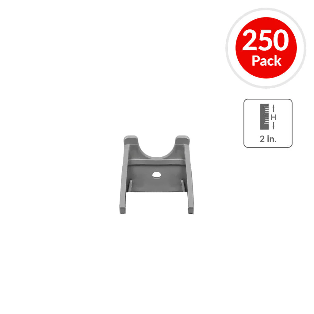 Art Mould 2 in. Plastic Rebar Linden Chair (250-Pack) - Image 2