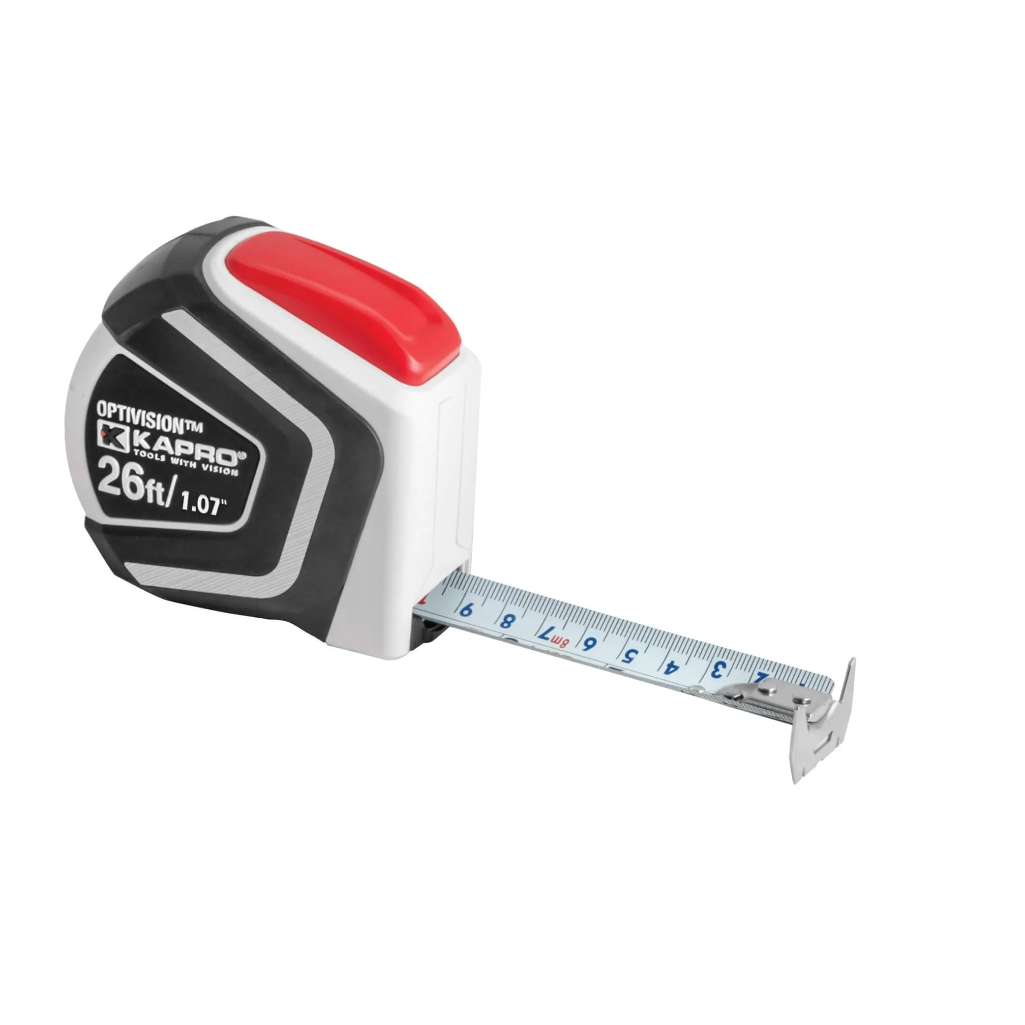 Kapro Optivision 8m / 26 ft. Auto-Lock Magnetic Tape Measure