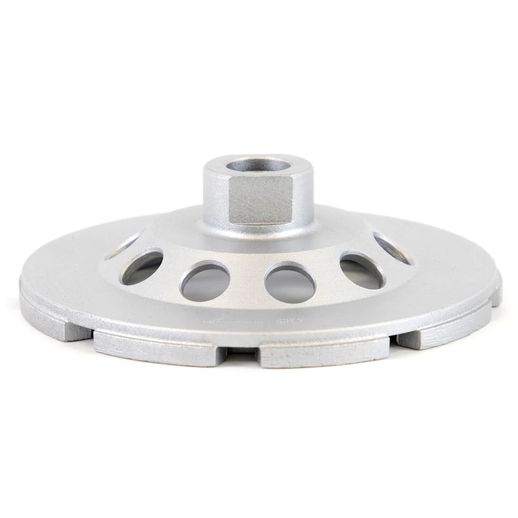 Sabercut 5 in. Double Row Diamond Cup Wheel with Spacer Nut - Image 2
