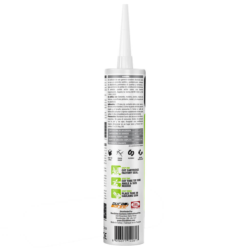 Selsil 280mL General Purpose 100% Silicone, Translucent - Image 2