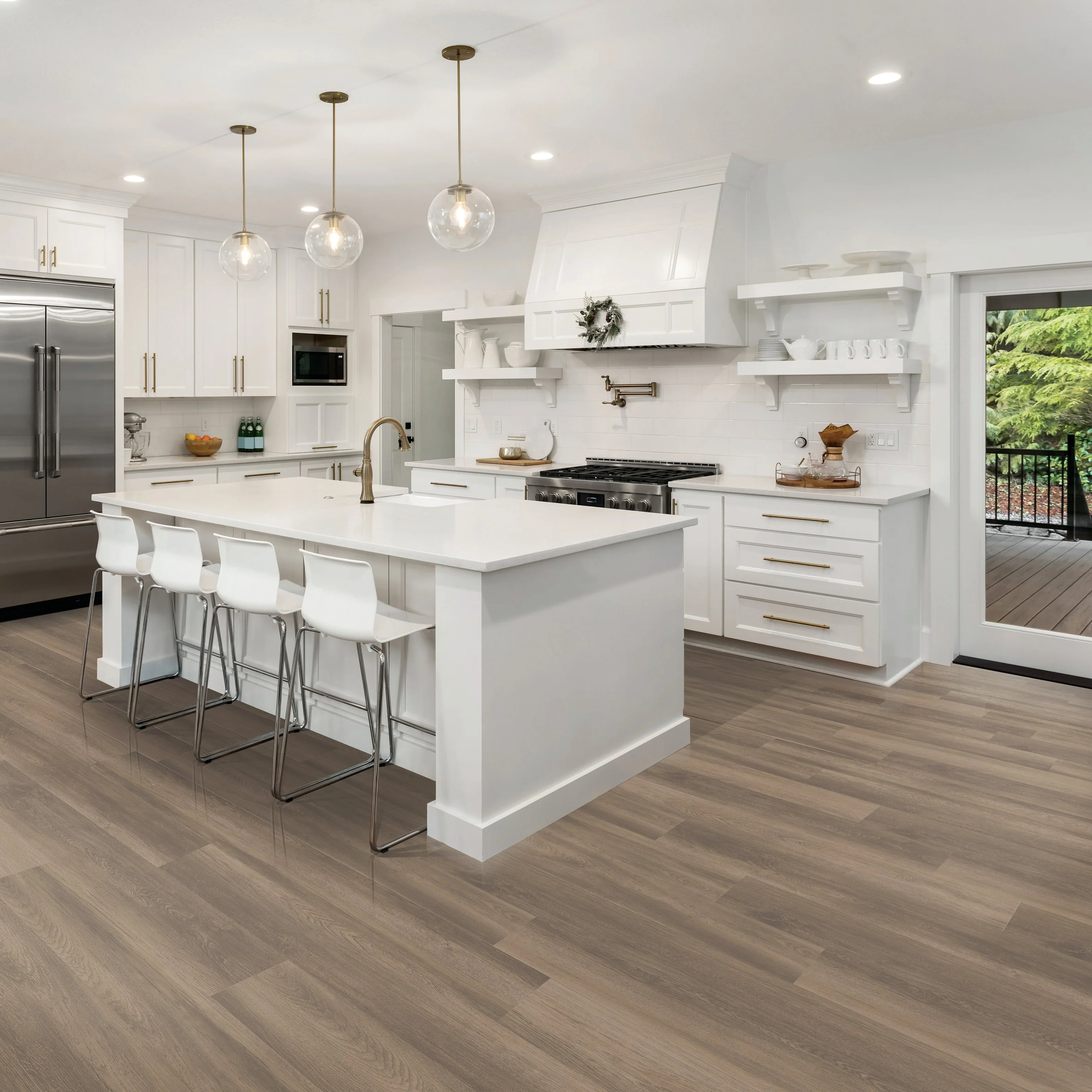 SyN Vintage Oak Luxury Vinyl Plank Flooring 6.5mm - 7.1 in. x 48 in. - Image 2