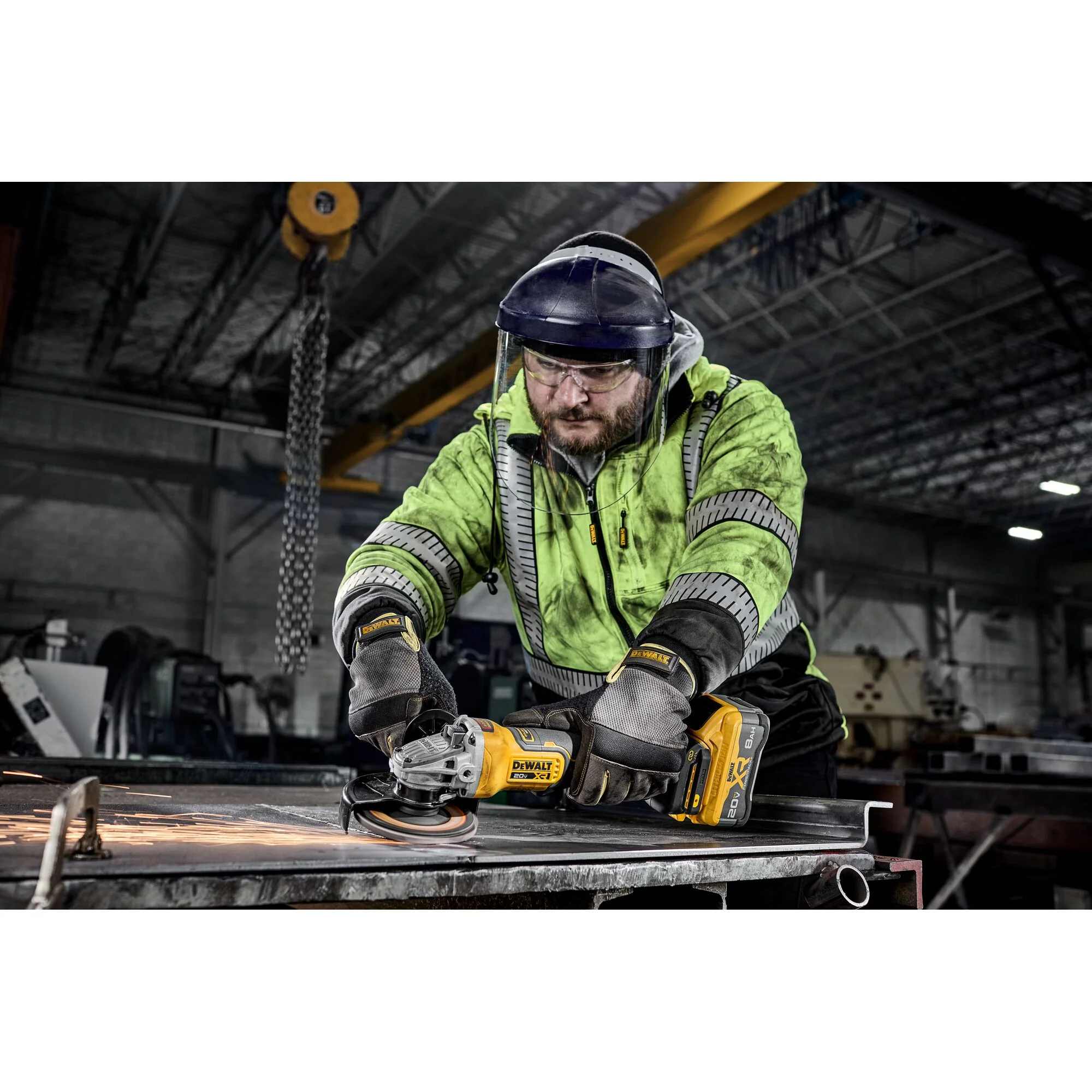 Dewalt DCG410B 20V Max XR 4.5-5 in. Angle Grinder (Tool Only) - Image 7