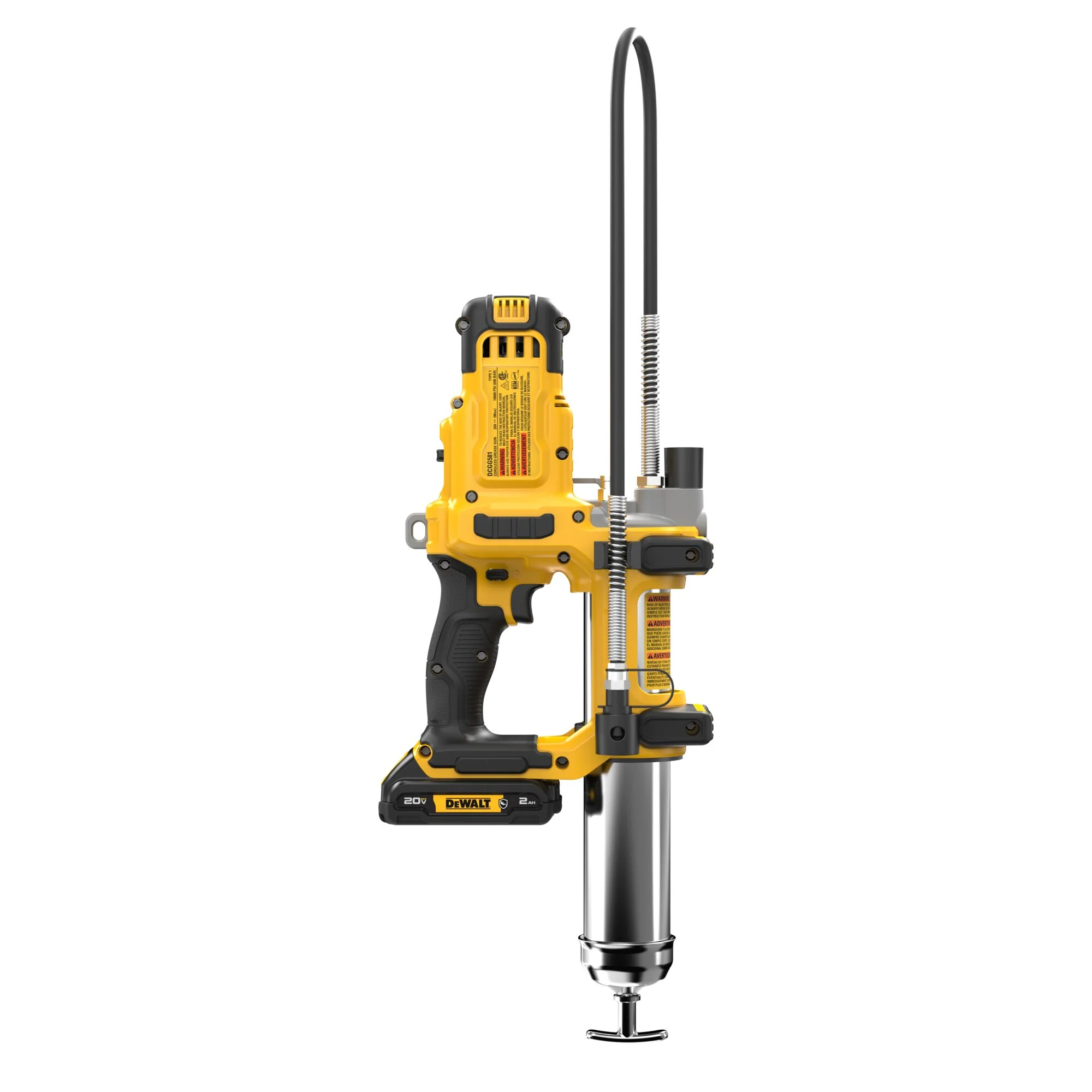 DeWalt DCGG581GD1 20V Gen2 Grease Gun Kit 2.0Ah - Image 5