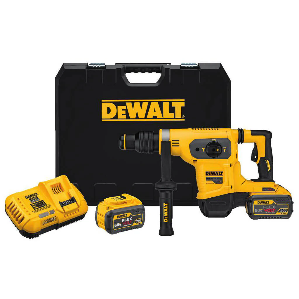 DeWalt DCH481X2 60V Max FlexVolt 1-9/16 in. SDS Combination Rotary Hammer Kit
