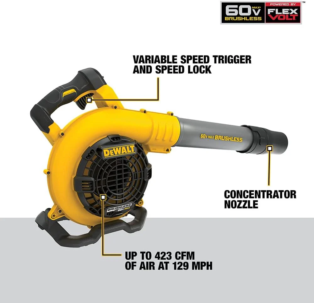DEWALT DCKO667X1 9 Ah 60 V Lithium-Ion 4-Piece Cordless Chainsaw and Blower Combo Kit - Image 5