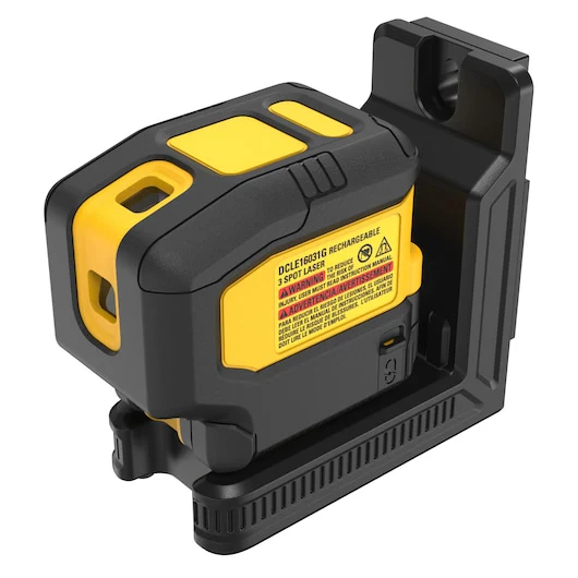 DEWALT DCLE16031GB USB Green 3-Spot Laser Base Kit - Image 4