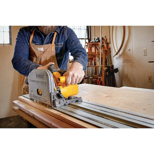 DeWalt DCS520T1 6-1/2 in 60 V Lithium-Ion Cordless Tracksaw Kit - Image 8
