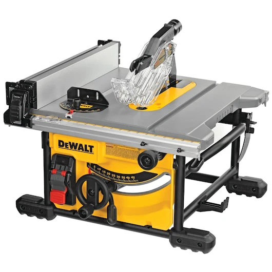 DEWALT DWE7485WS Corded 8-1/4 in. Table Saw with Stand and Blade - Image 3