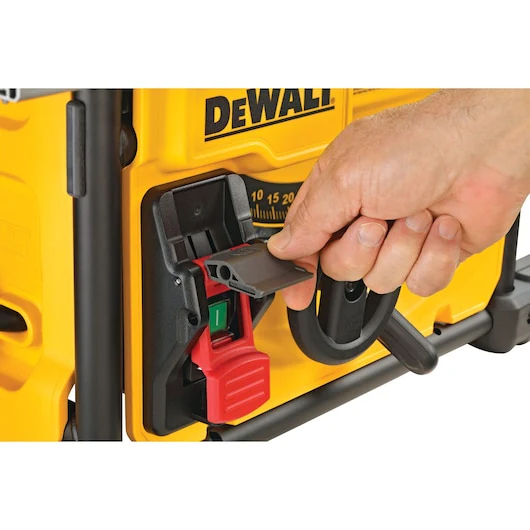 DEWALT DWE7485WS Corded 8-1/4 in. Table Saw with Stand and Blade - Image 4