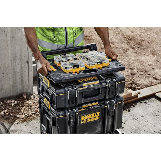 DeWalt DWST08017 ToughSystem 2.0 Black Plastic Integrated Adapter Plate - Image 3