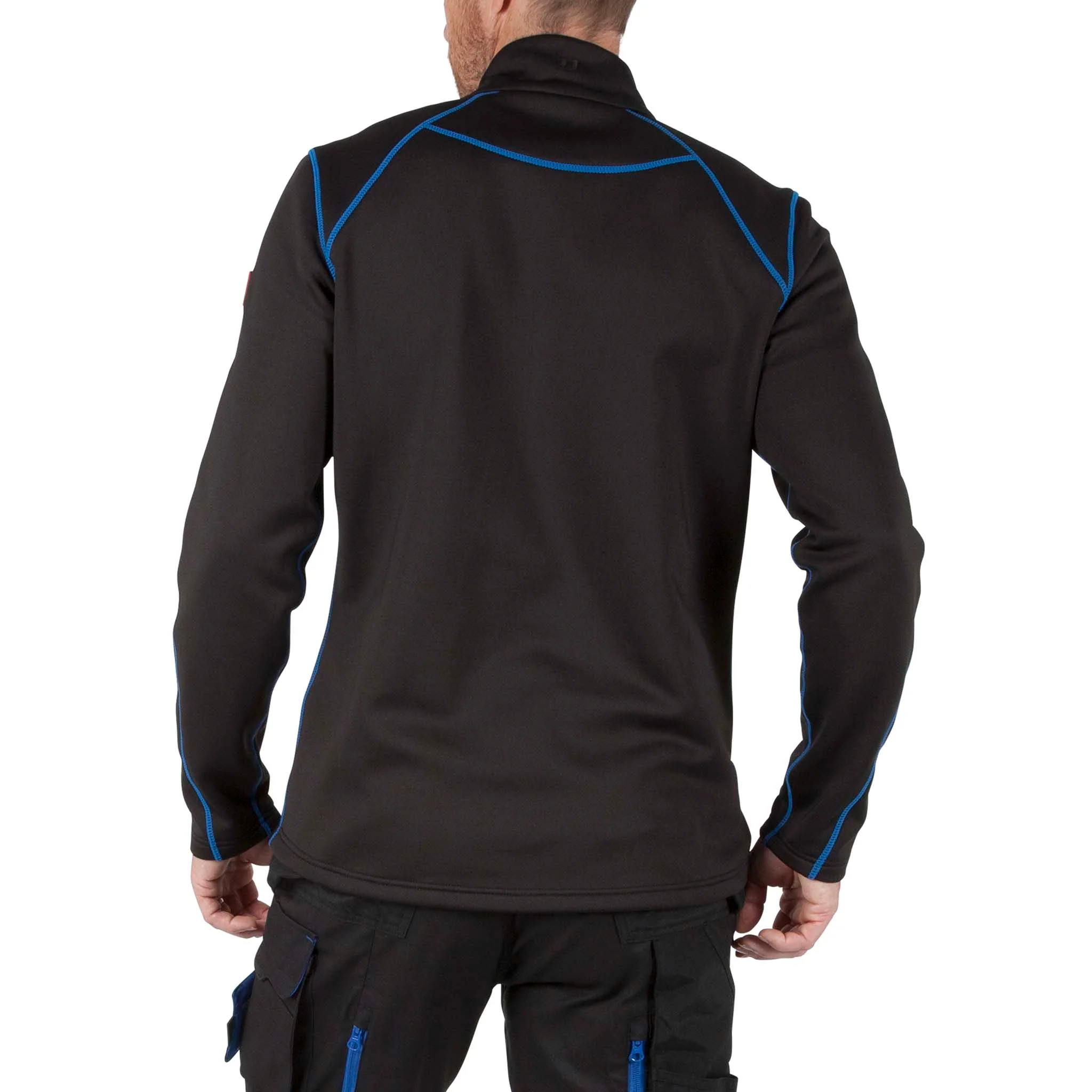 DURADRIVE RED LABEL INFINITY 1/4 ZIPPER TOP - BLACK - Image 3