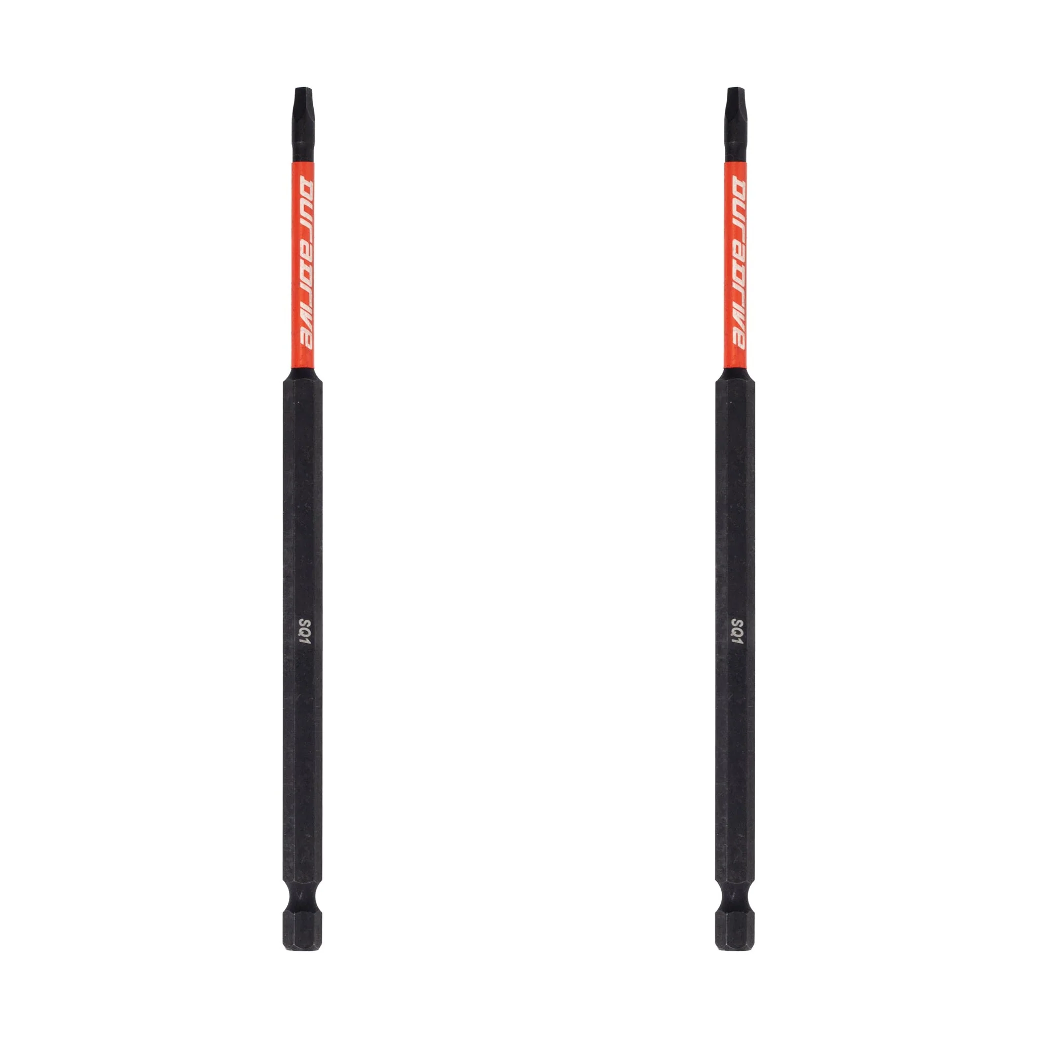 DuraDrive 2.0 SQ1 x 6" Impact Driver Bit (2-Pack)