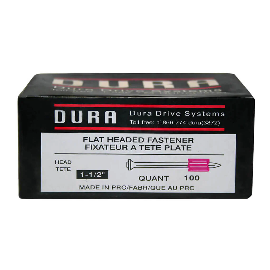 DuraDrive 1-1/2 in x 0.3 in Bright Flat Head Fluted Drive Pins - Image 3