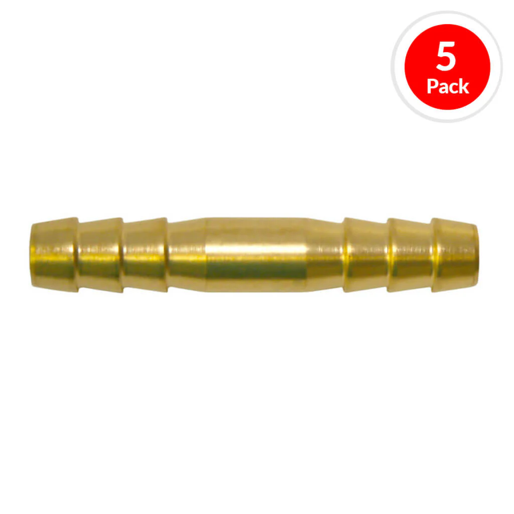 DuraDrive P315 1/4 in Brass Mender Coupler Air Hose Fitting - Image 2