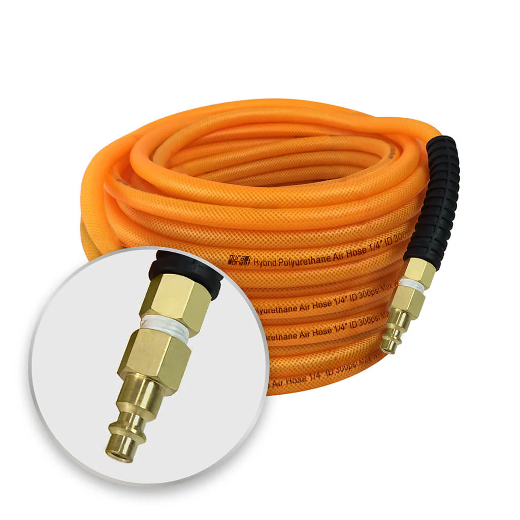 DuraDrive FO14100F 1/4 in x 100 ft Air Hose with Swivel Fitting - Image 3