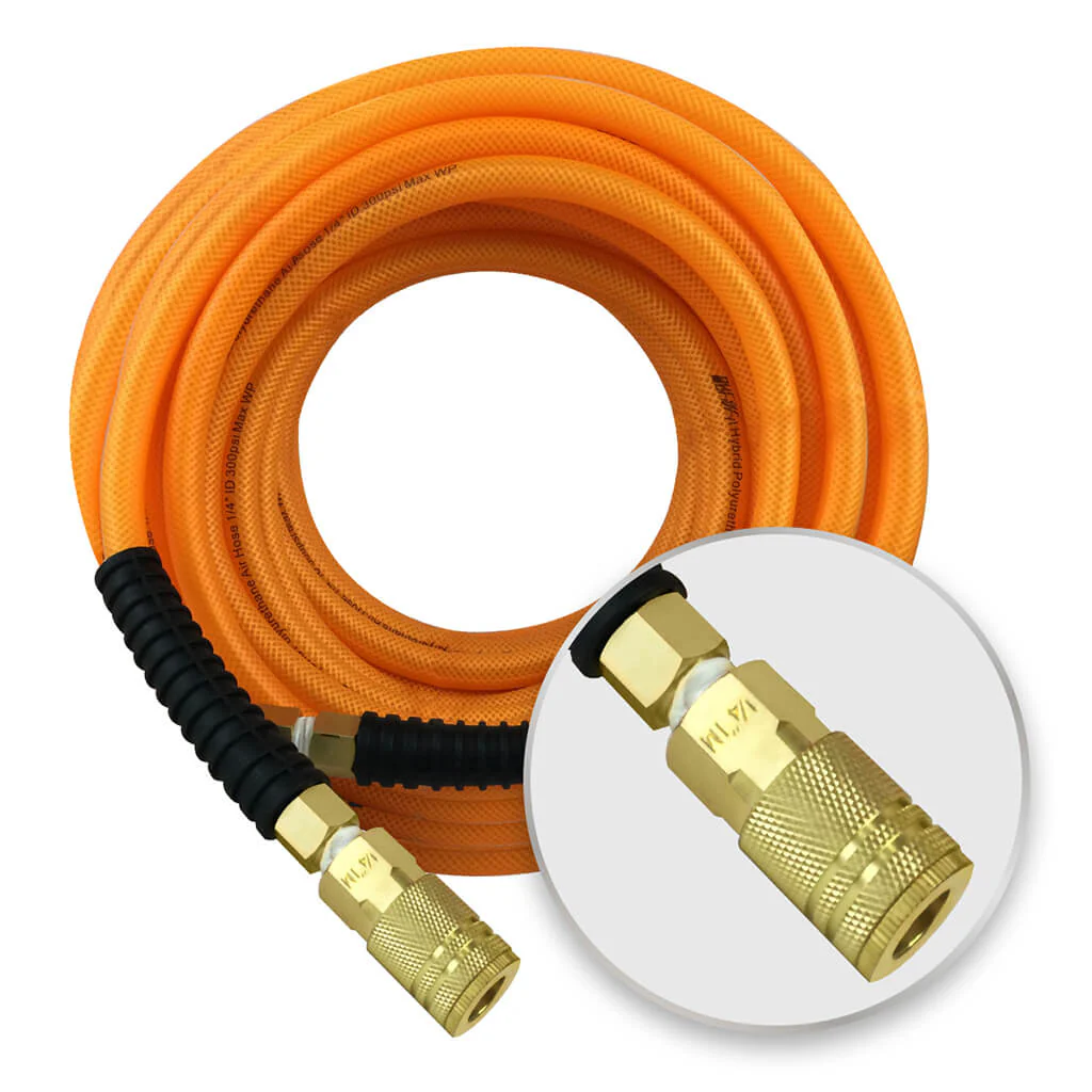 DuraDrive FO14100F 1/4 in x 100 ft Air Hose with Swivel Fitting - Image 4