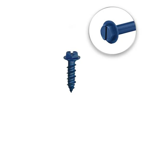 DuraDrive 3/16 in. x 1-3/4 in. Flat Head Square Drive Concrete Screws (4,500 Per Box)