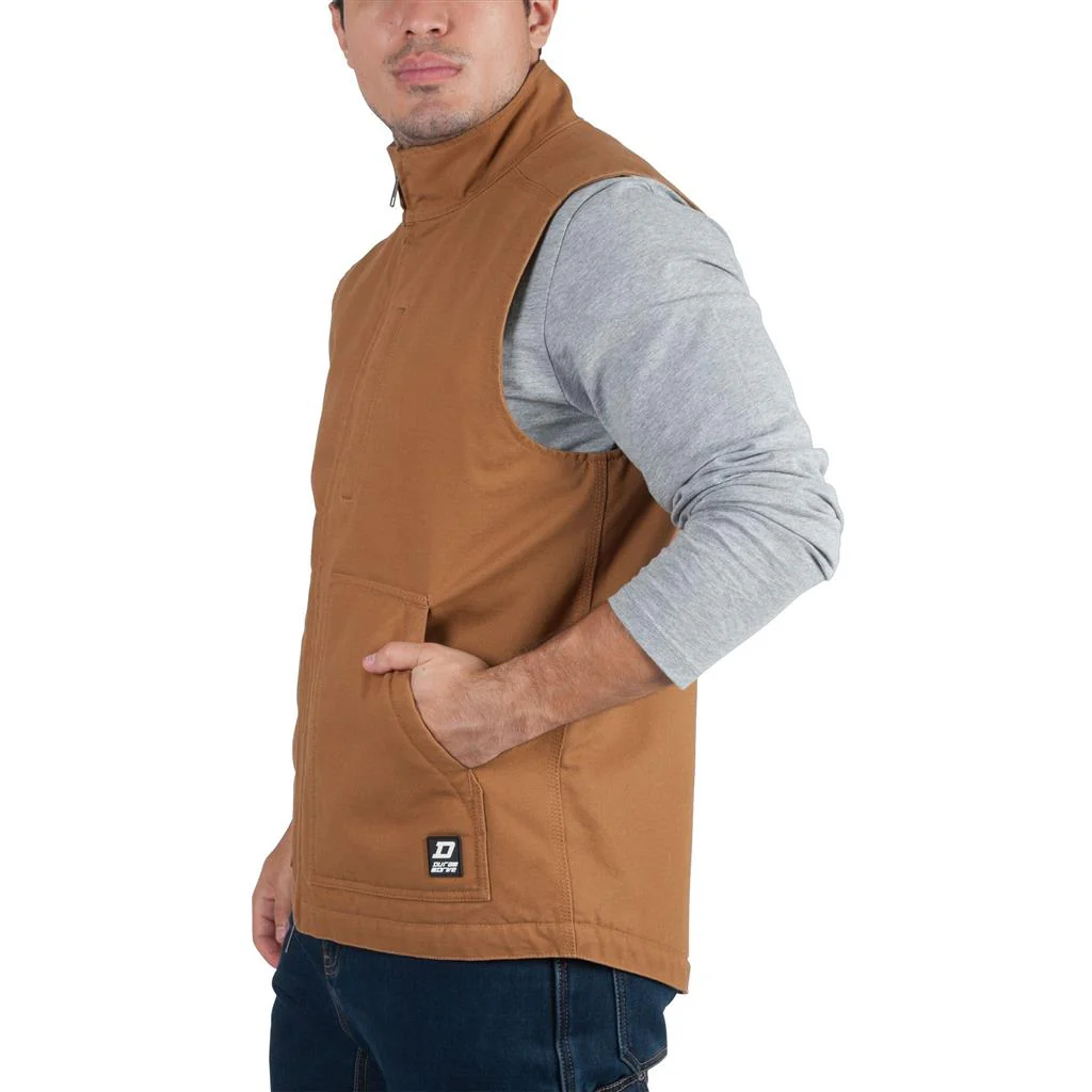 DuraDrive Sherpa Fleece-Lined Washed Duck Vest - Image 6