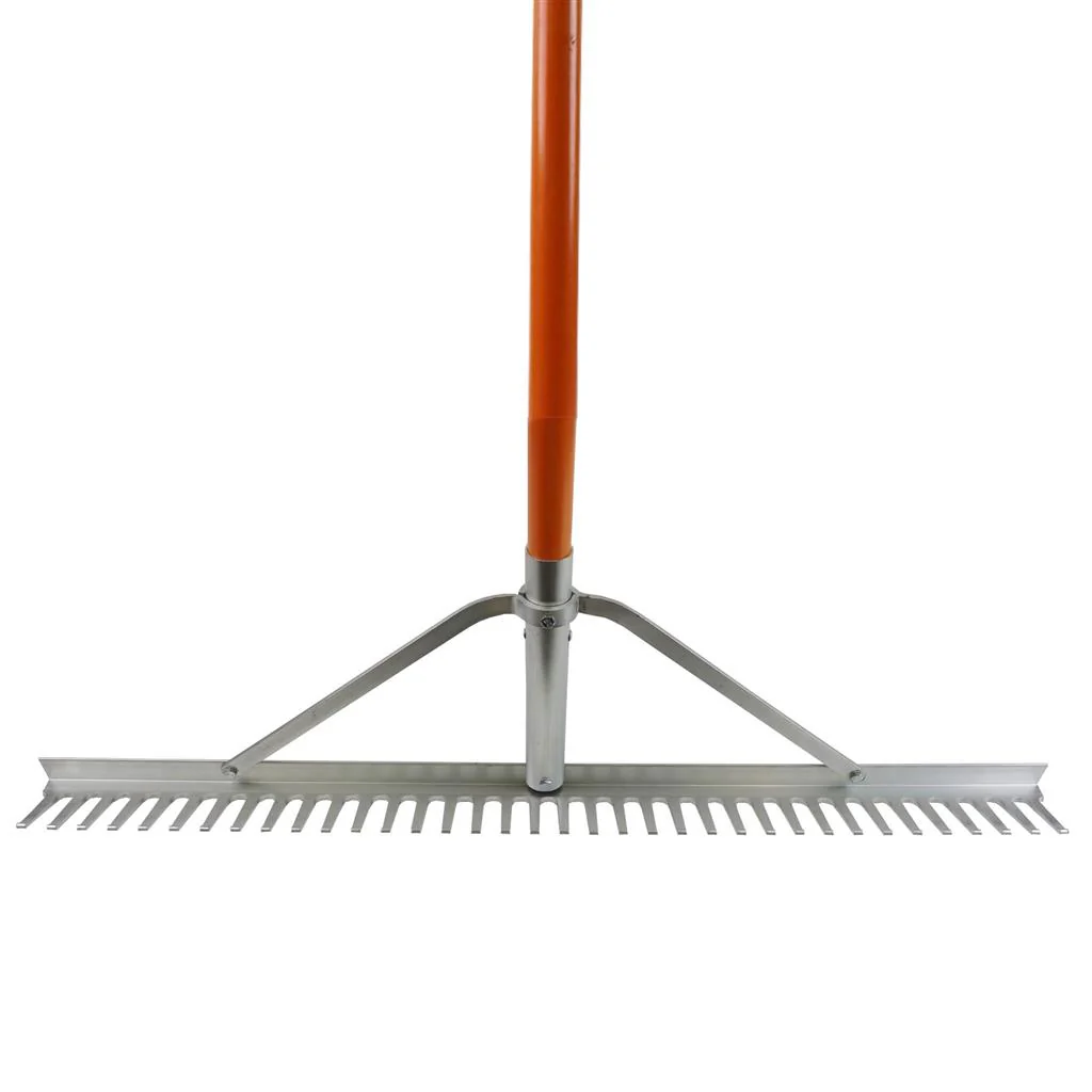 DuraDrive MR104-1FL 60 in. 36-Tine Aluminum Landscaping Rake - Image 2