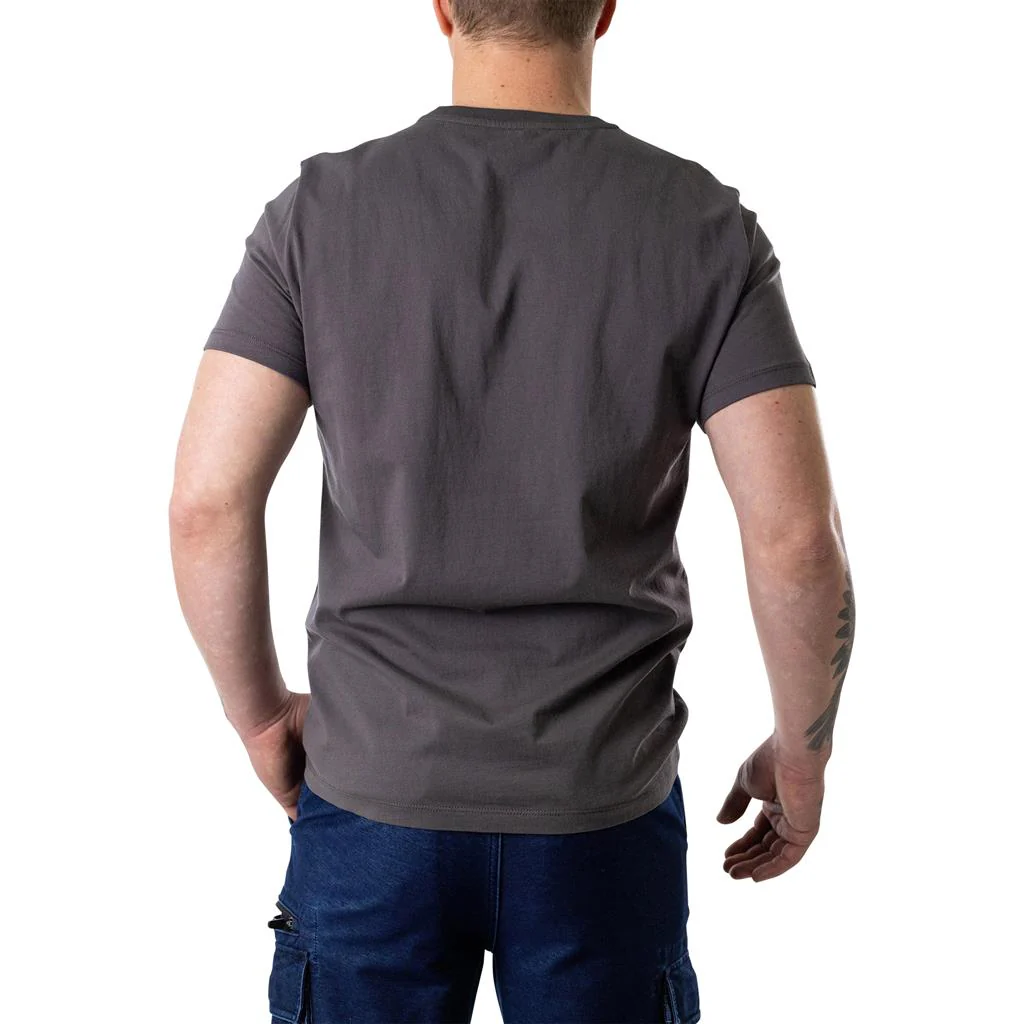 DuraDrive 3D Diamond Print 100% Cotton Crew Neck T-Shirt - Image 7