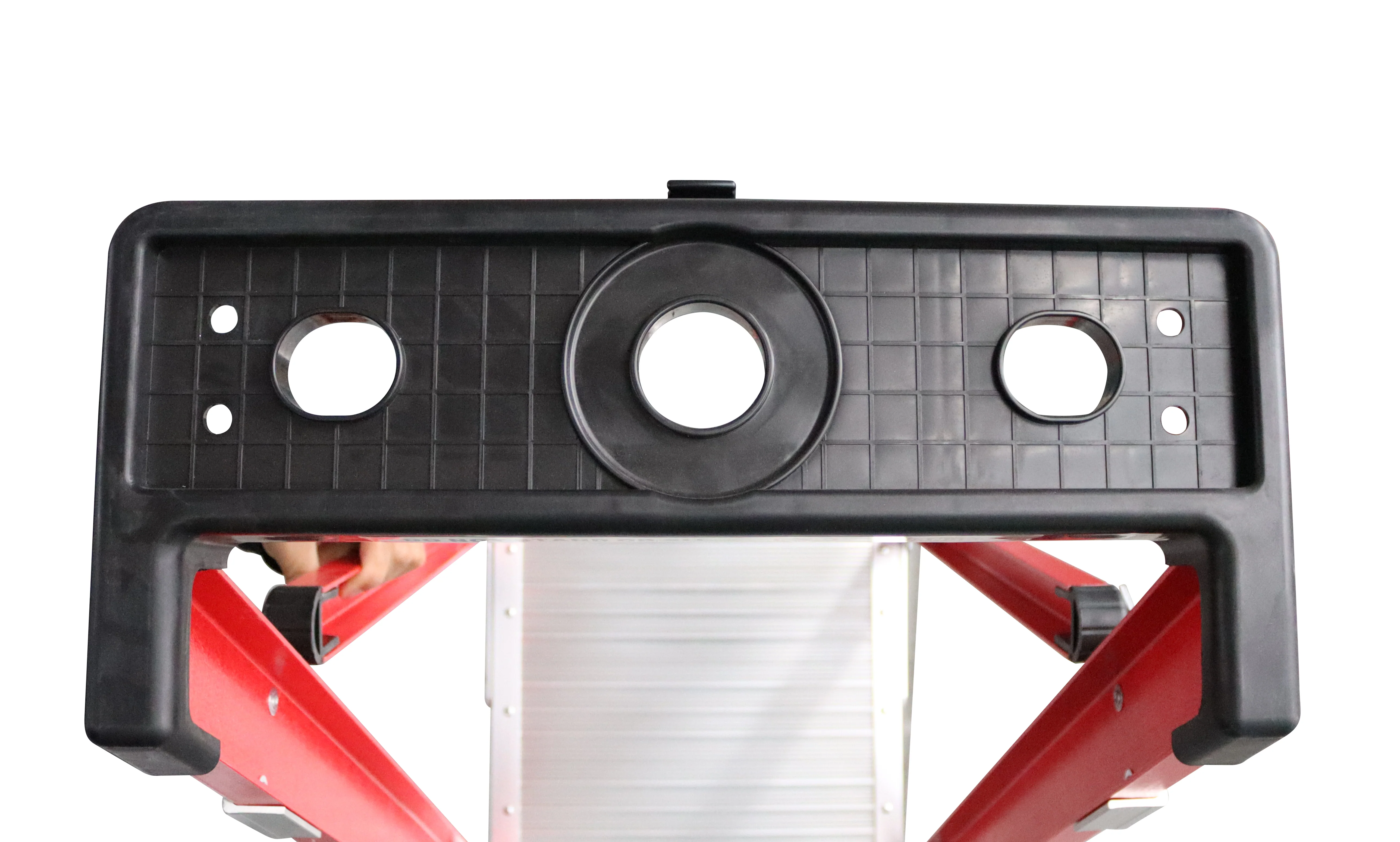 DuraDrive 3feet Fiberglass Platform Ladder, 300 Lbs. Grade 1A - Image 3
