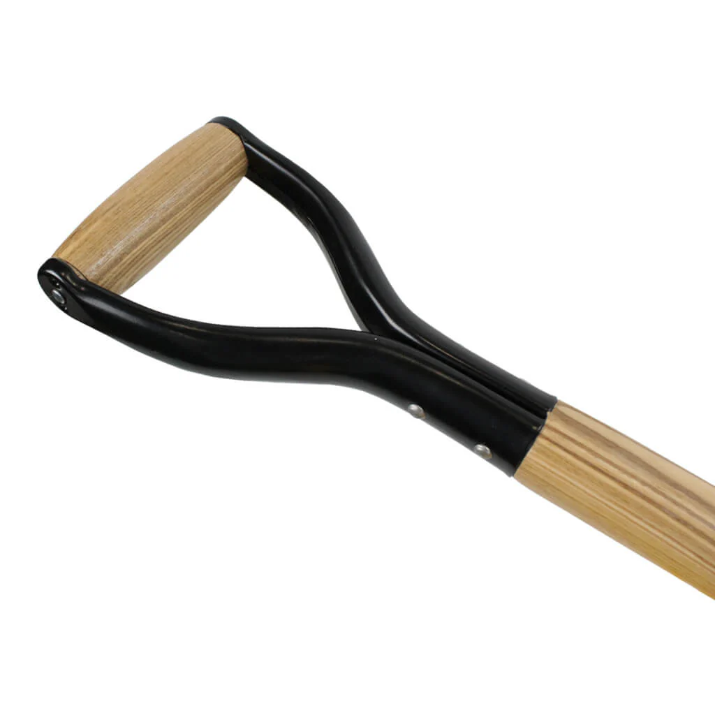 DuraDrive 40" Ash Wood D-Handle Round Point Shovel - Image 3