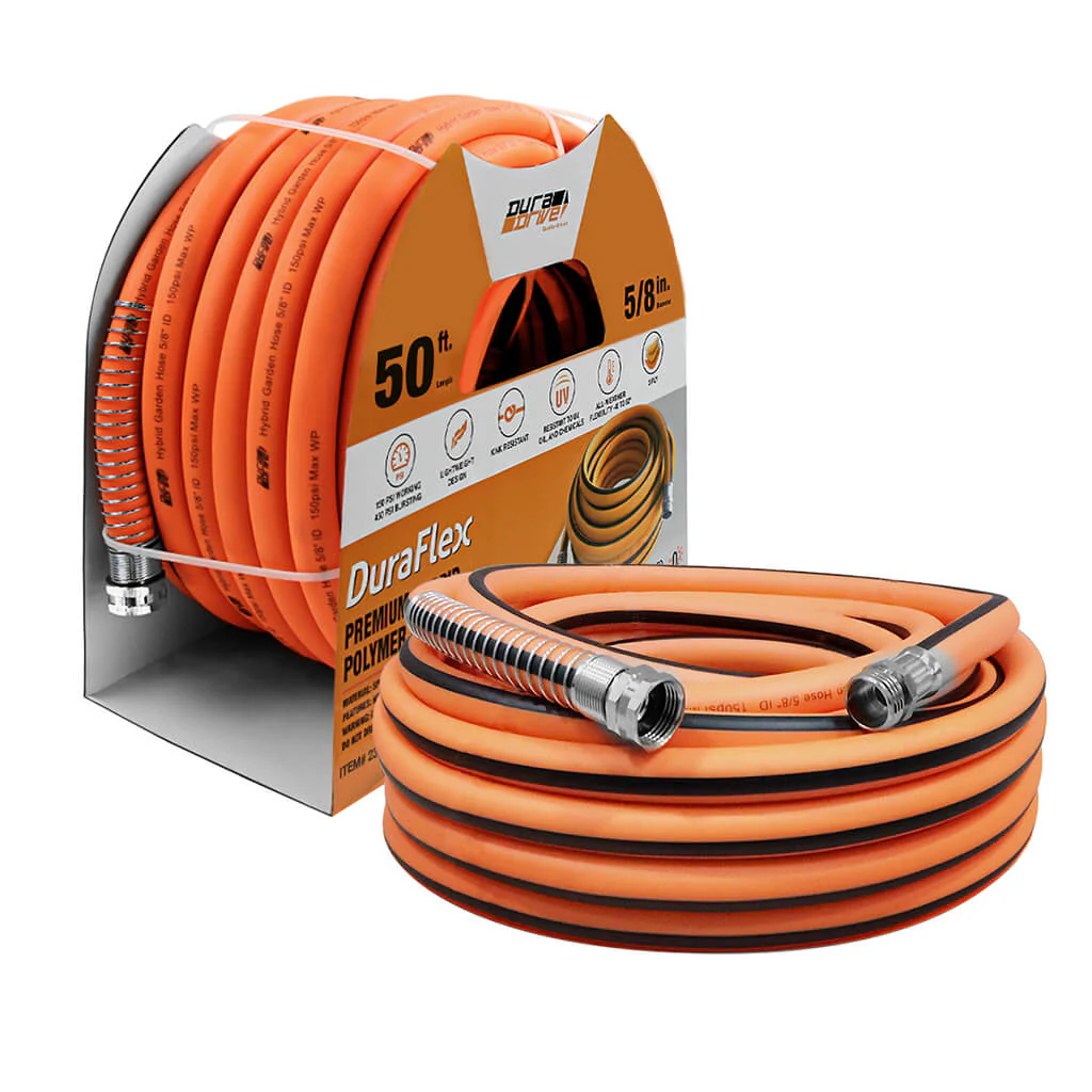 DuraDrive 5/8 in. x 50 ft. Hybrid Polymer Garden Hose - Image 2