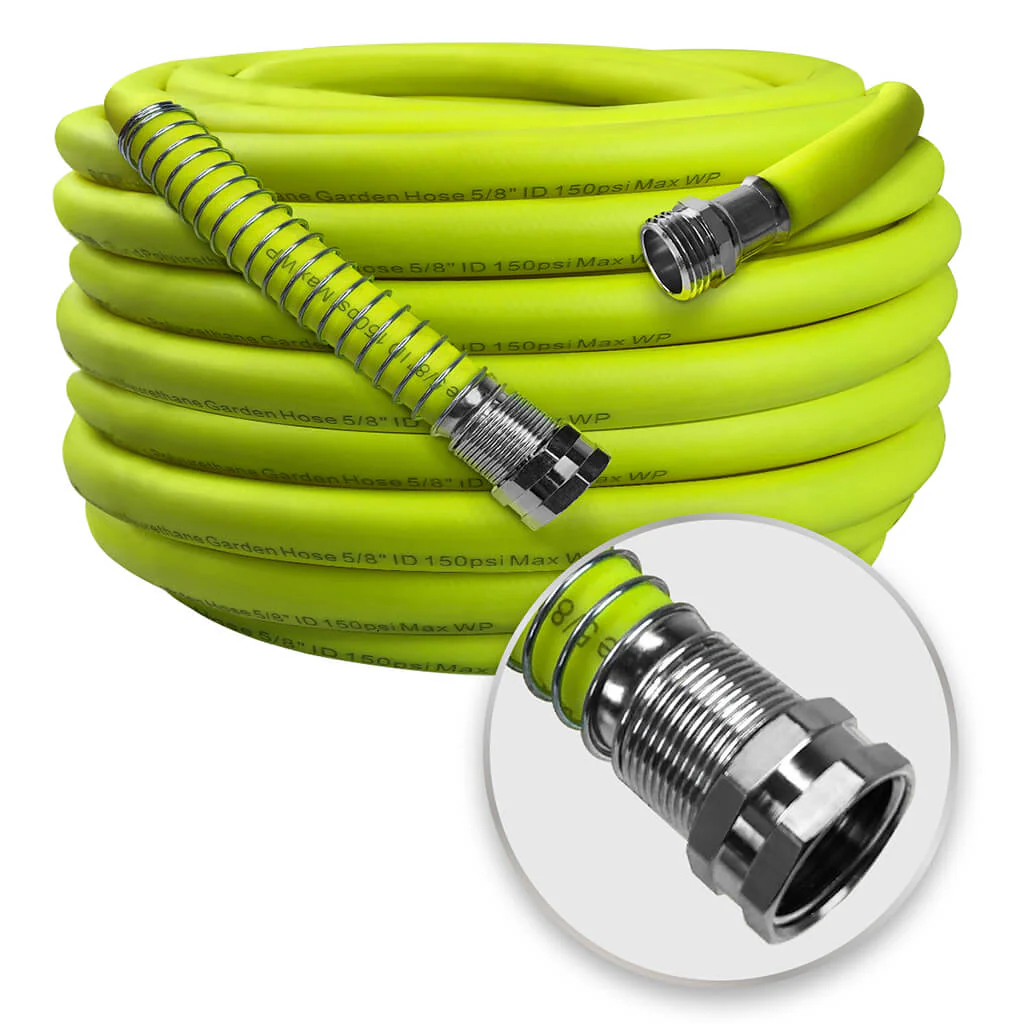 DuraDrive 5/8 in. x 100 ft. Lime Hybrid Polyurethane Garden Hose - Image 4