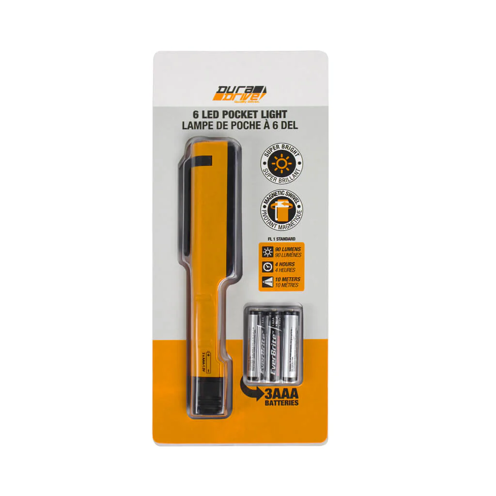 DuraDrive Magnetic Pocket LED Worklight, 90 Lumens - Image 3