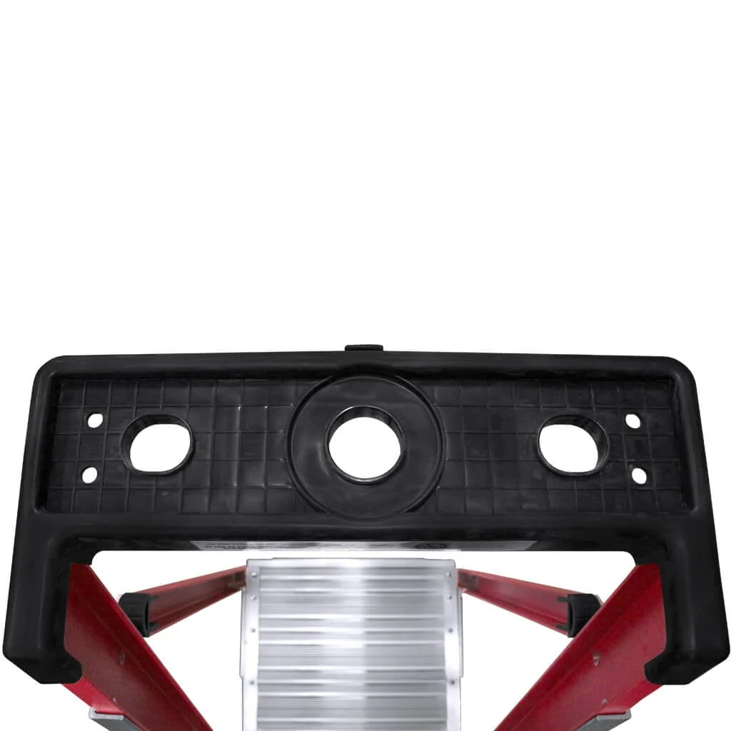 DuraDrive 7' Fiberglass Platform Ladder, 300 Lbs. Grade 1A - Image 2