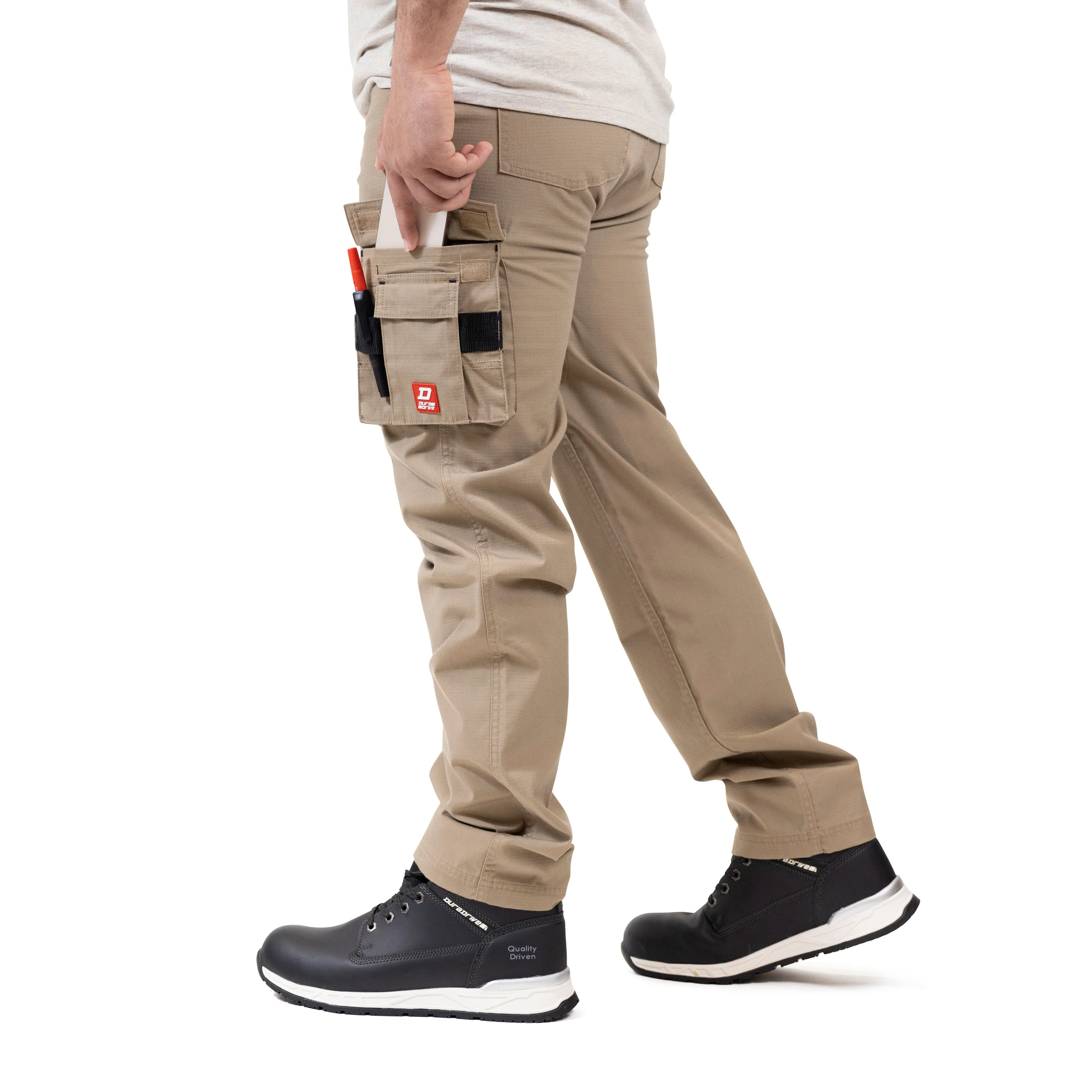DuraDrive Concrete Ripstop Flex Cargo Work Pant - Image 4