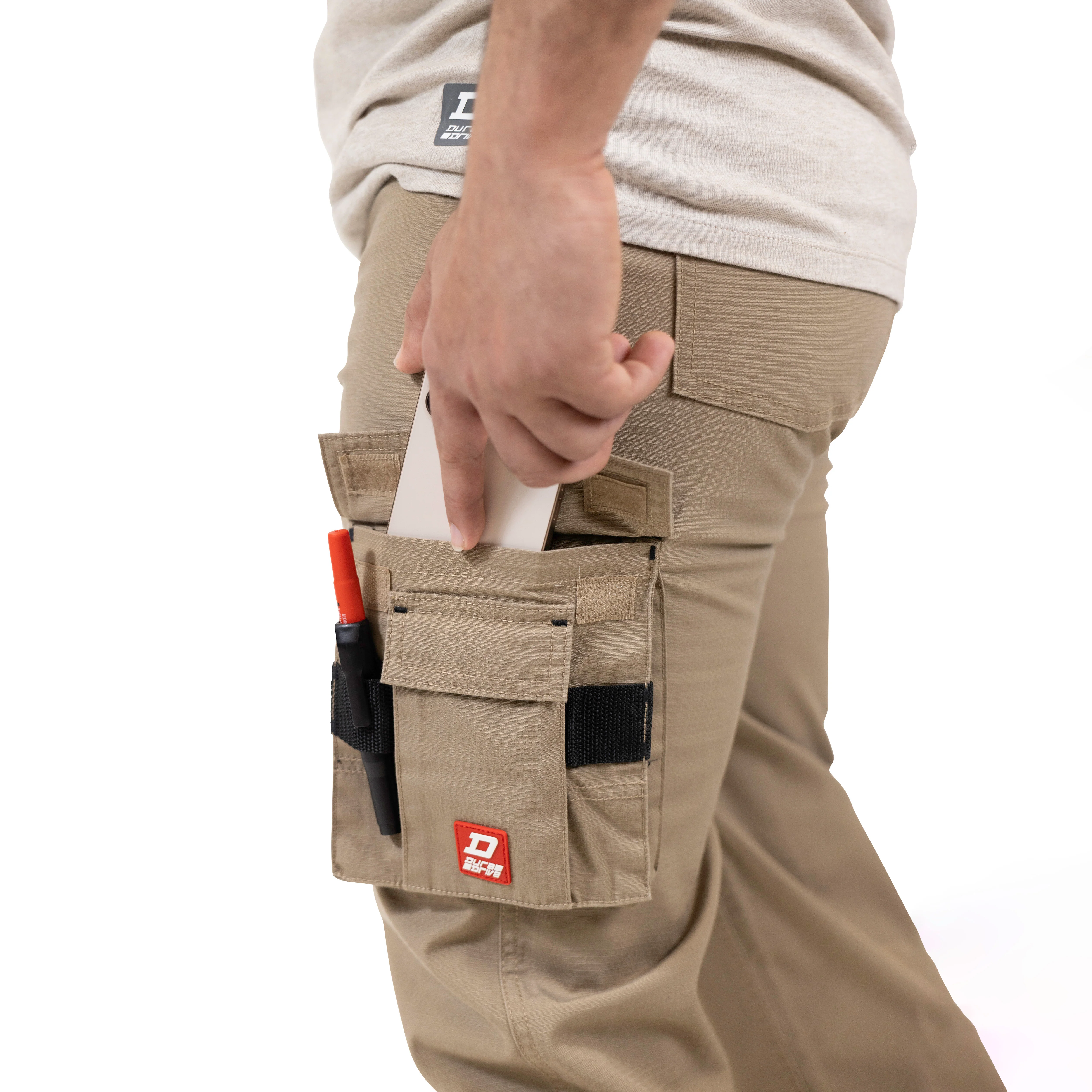 DuraDrive Concrete Ripstop Flex Cargo Work Pant - Image 5