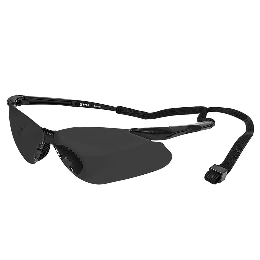 DuraDrive Smoke Anti-Scratch Nemesis Safety Glasses - Image 2