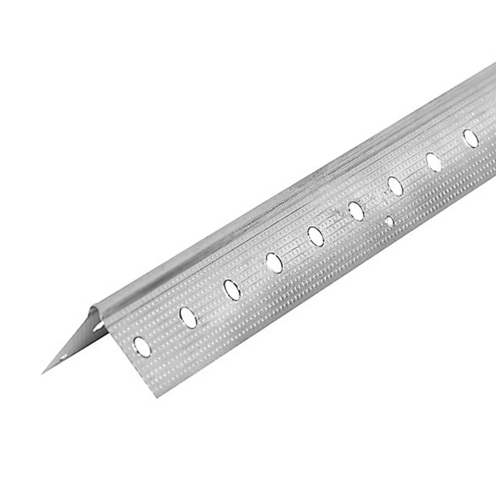 DuraDrive D100 1-1/4 in. x 8 ft. 25-Gauge 90-Degree Zinc Coated Metal Corner Bead - Image 3