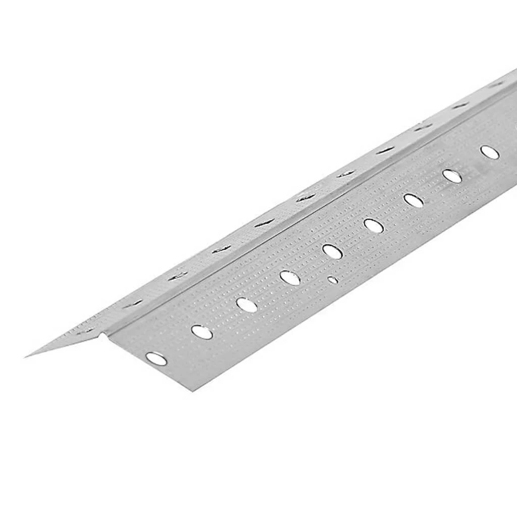 DuraDrive D100 1-1/4 in. x 8 ft. 25-Gauge 90-Degree Zinc Coated Metal Corner Bead - Image 9