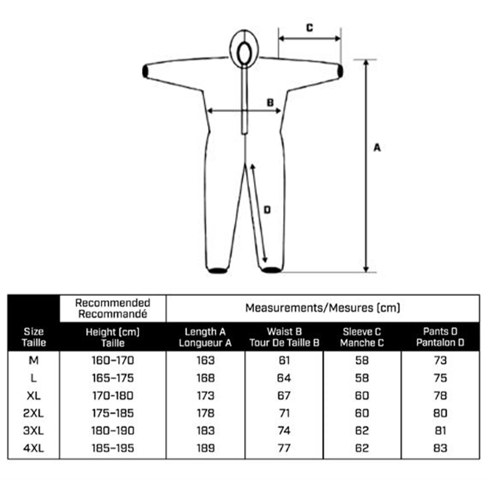 DuraDrive Disposable White Painters Coverall Suit - Image 3