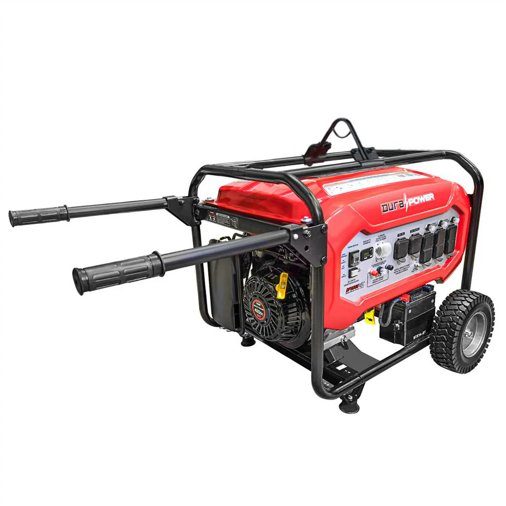 DuraDrive 7100W 420cc Wheeled Gas Generator with Lifting Hook