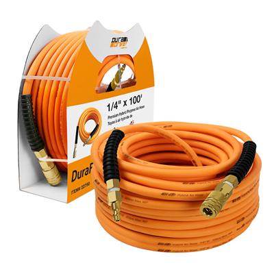 DuraDrive DYPA14100F 1/4 in. x 100 ft. Hybrid Polymer Air Hose with Swivel Fitting - Image 5