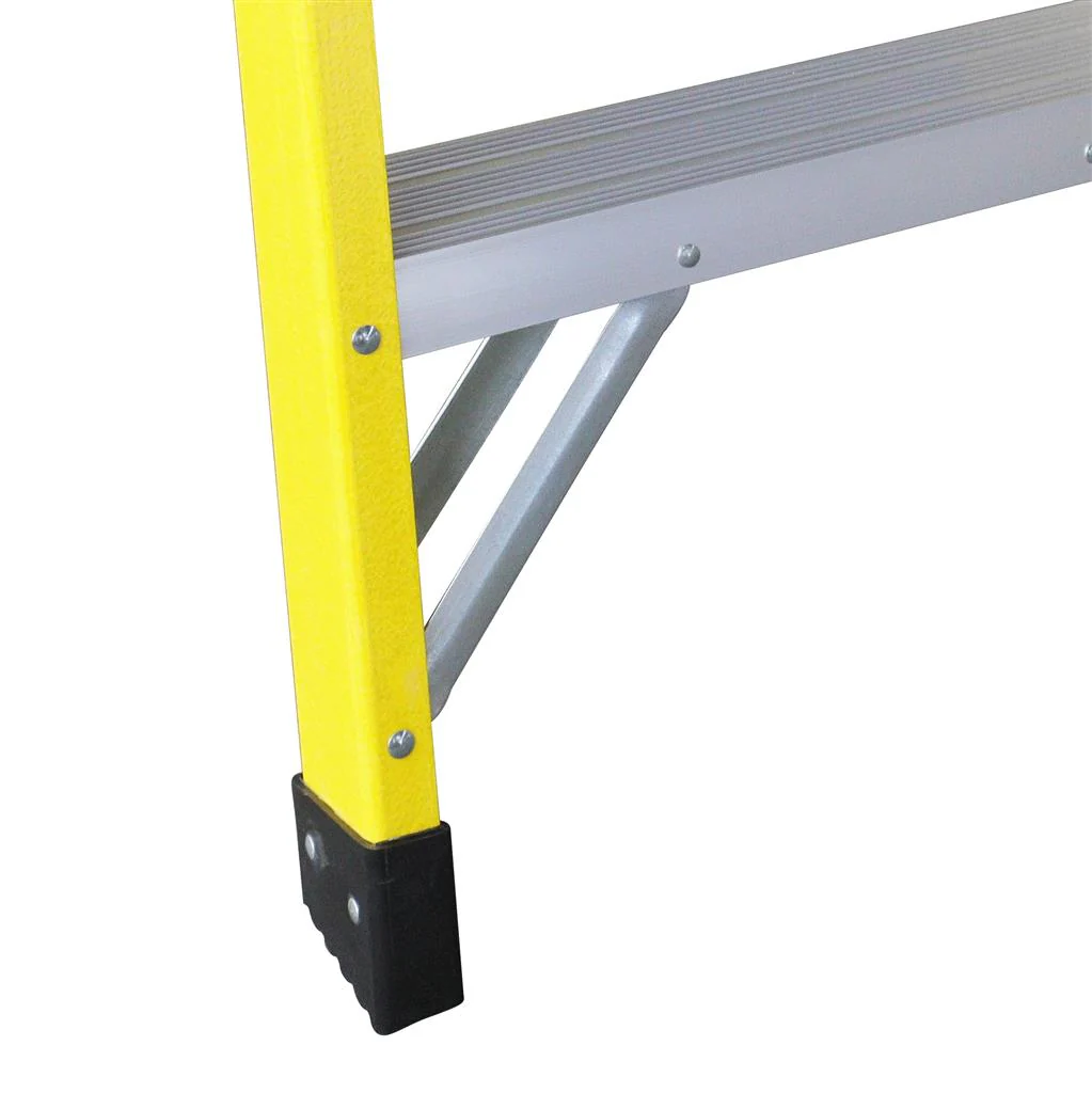 DuraDrive 10' Fiberglass Step Ladder, 300 Lbs. Grade 1A - Image 4