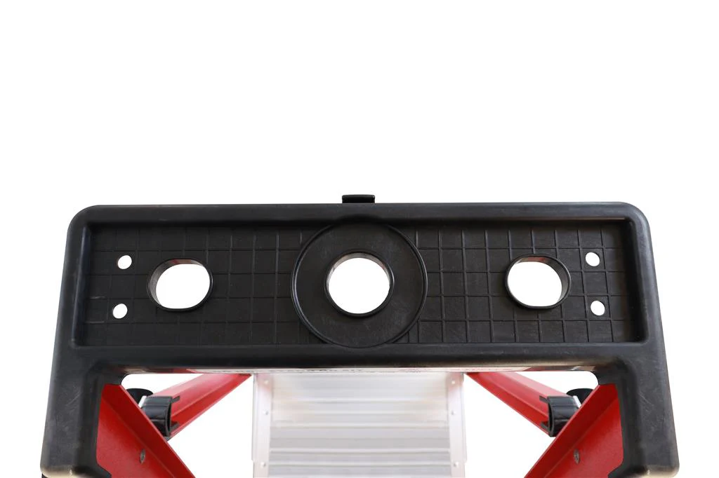 DuraDrive 2' Fiberglass Platform Ladder, 300 Lbs. - Image 4