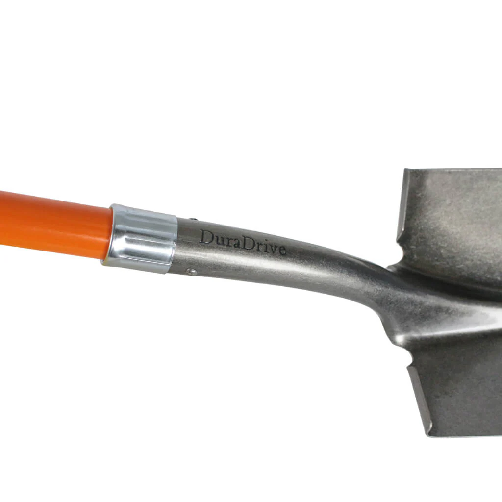 DuraDrive 40" Fiberglass D-Handle Round Point Digging Shovel - Image 2