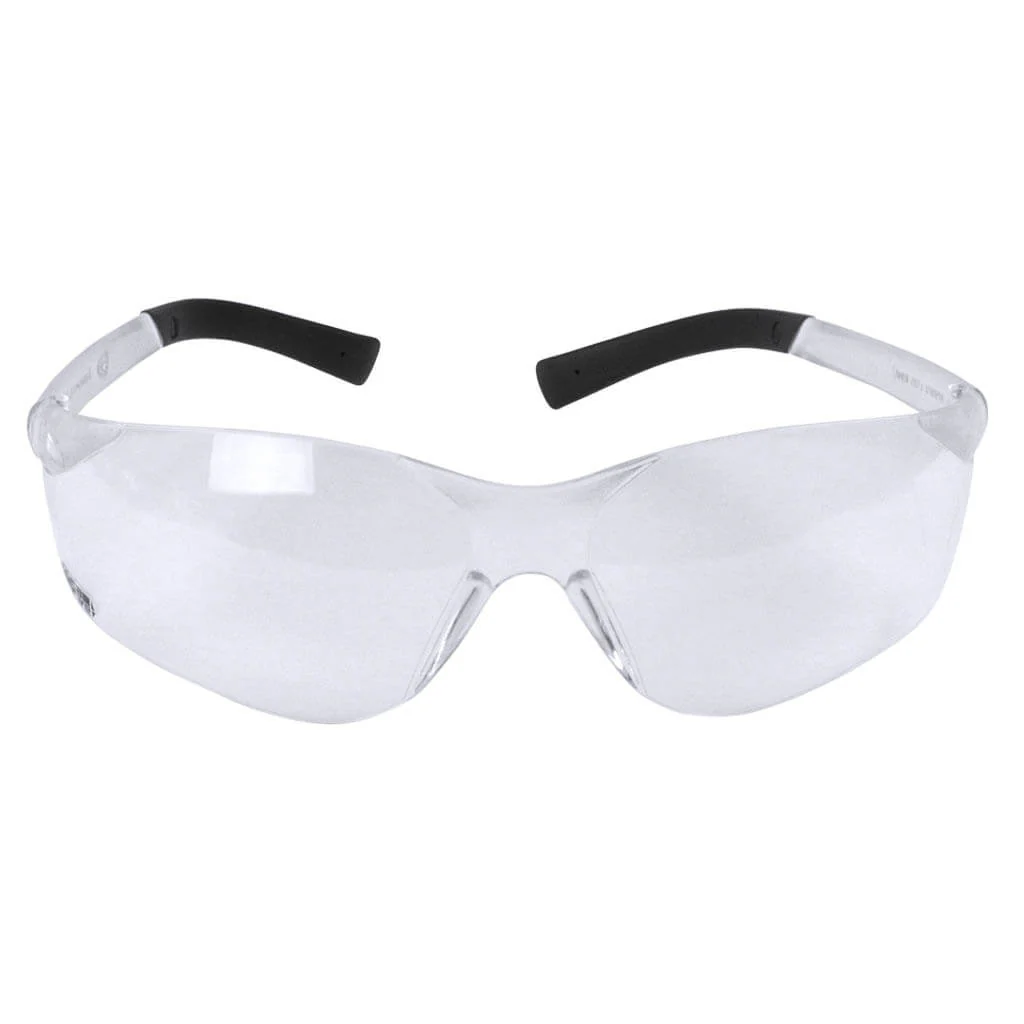 DuraDrive Clear Lens Frameless Sport Shaped Safety Glasses - Image 2